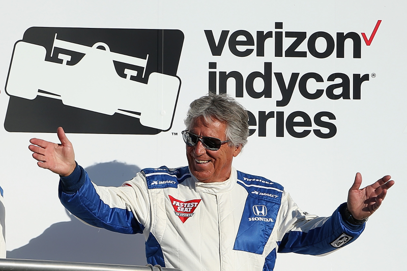 Mario Andretti. Photo credit: Getty Images